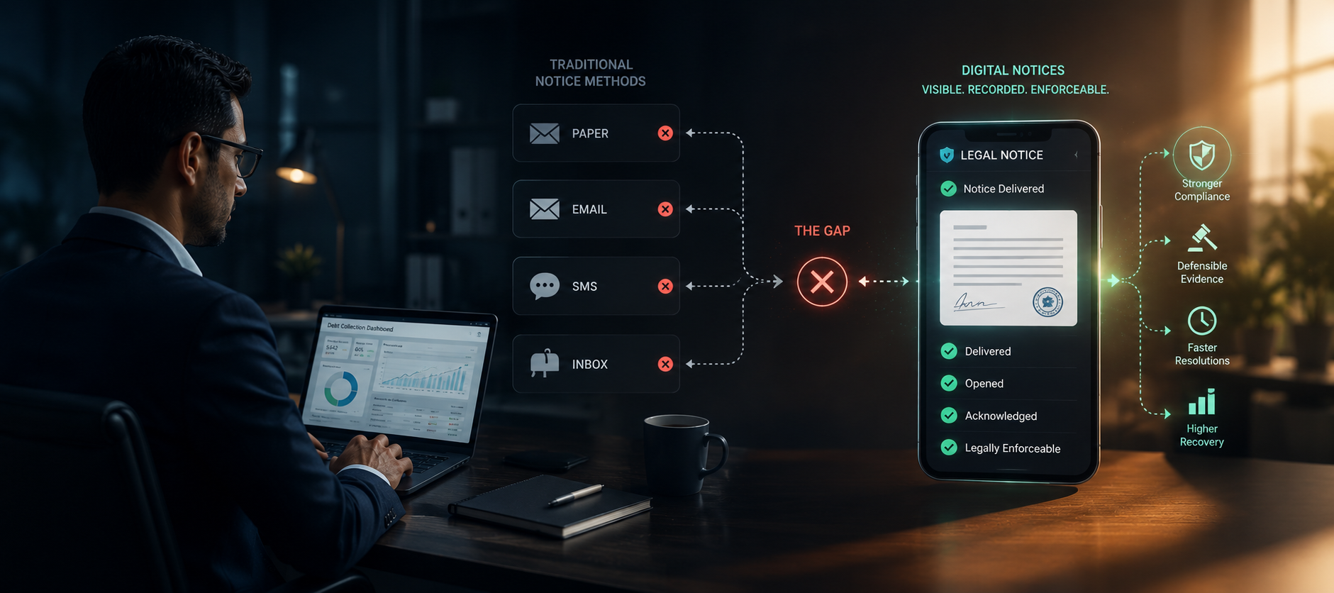 Debt Collection in Banking: Why Digital Notices Are Becoming Critical